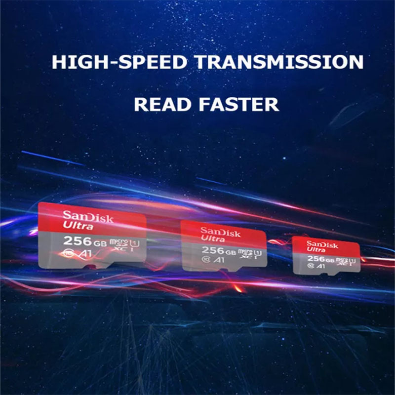 SanDisk Miniature SD Card 1TB 512G 256GB 128GB Classe 10 A1 TF Mobile