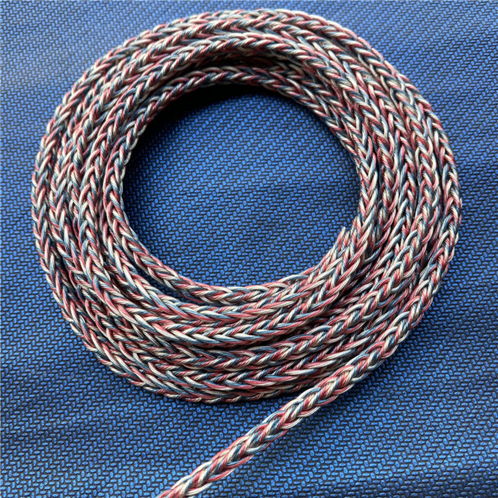 1M 7N 8 Strand 784 Cores Single Crystal Copper Earphone Cable, Diy ...