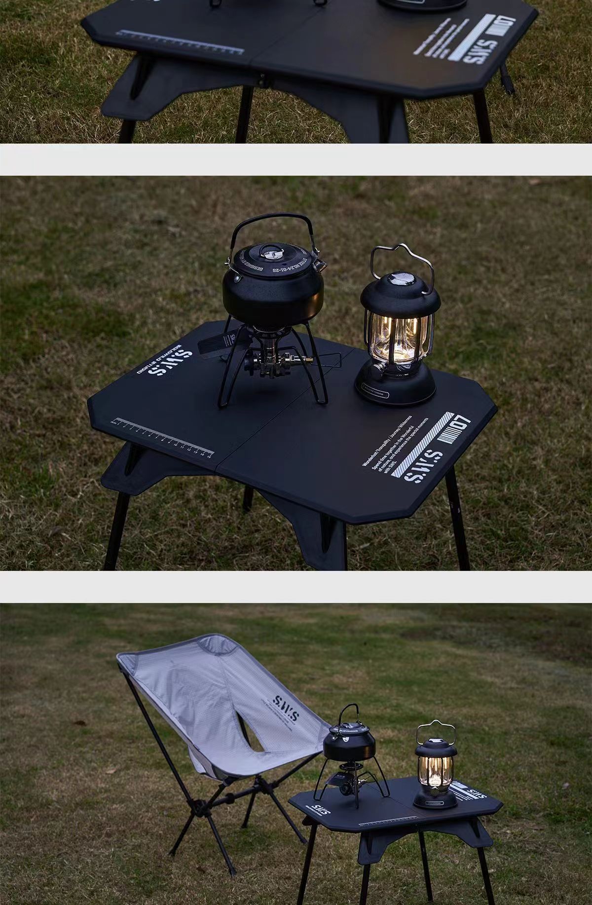Sws Planet Lander Table Outdoor Camping ABS Height Lift Table Picnic ...