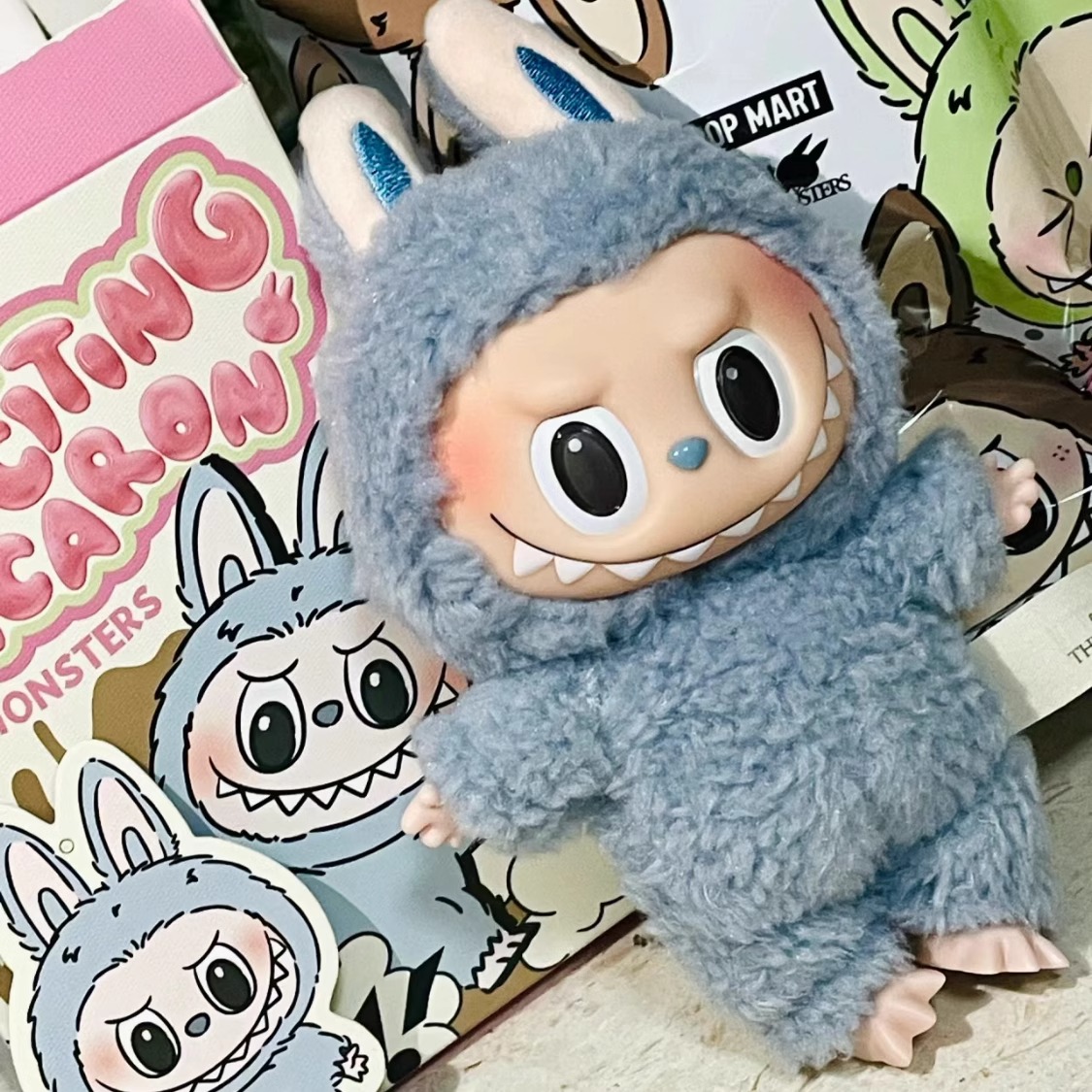 Pop Mart LABUBU The Monsters Macaron Sea Salt Coconut Blind