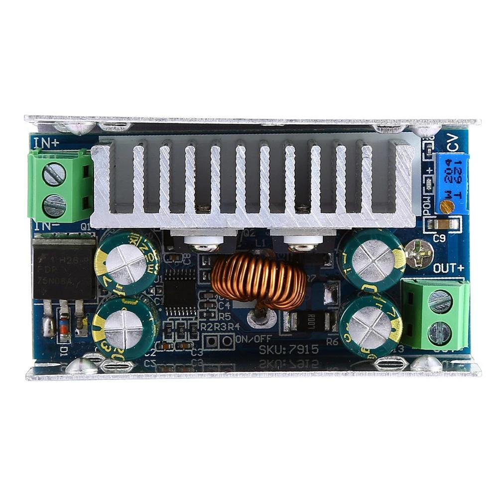 200W 15A DC-DC 8-60V 48V TO 1-36V 5V 12V 24V 19V Buck Converter Step ...