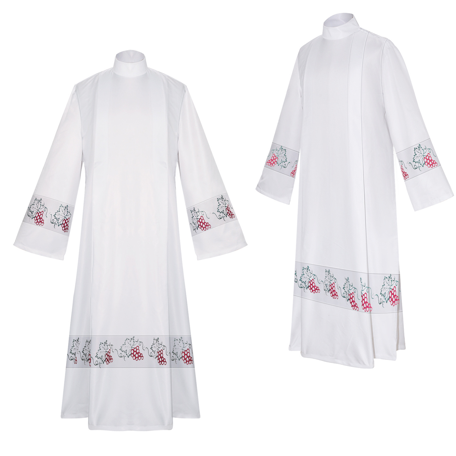 Clergy Robes Catholic Church Utensils Priest Robe White Church Gown ...