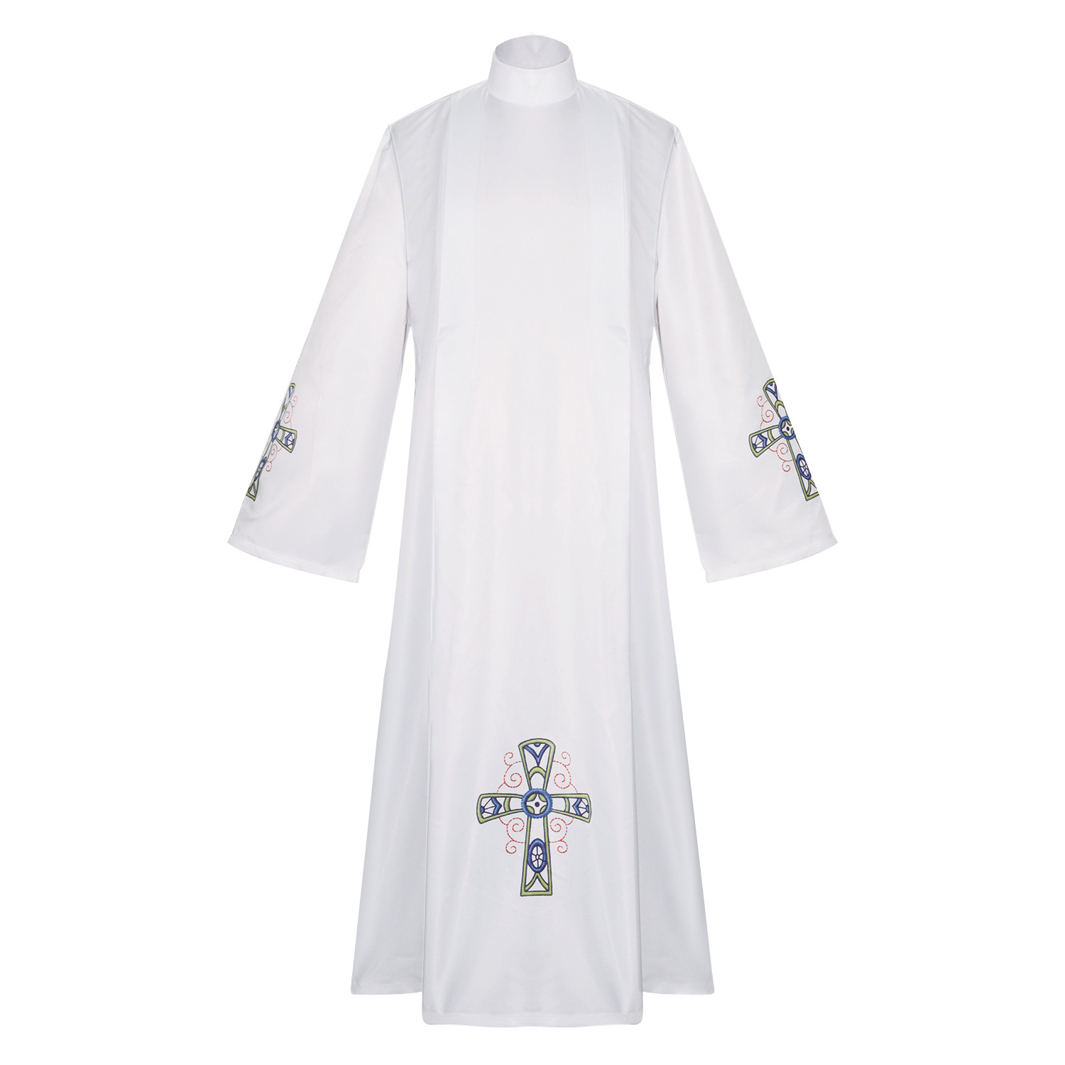 Clergy Robes Catholic Church Utensils Priest Robe White Church Gown ...