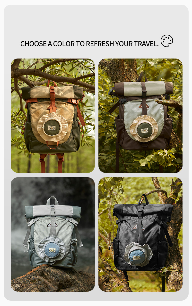Mr.ace Homme 3052 large capacity travel backpack lightweight bag for ...