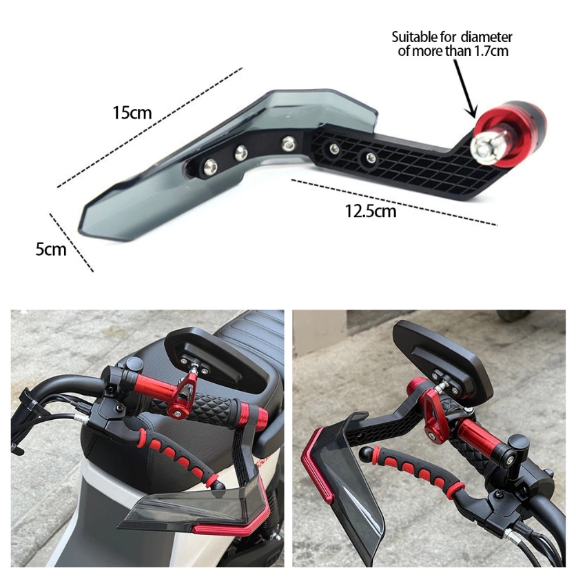 1Pair Universal 22MM Motorcycle Guard Handlebar Protection Handle Lever ...