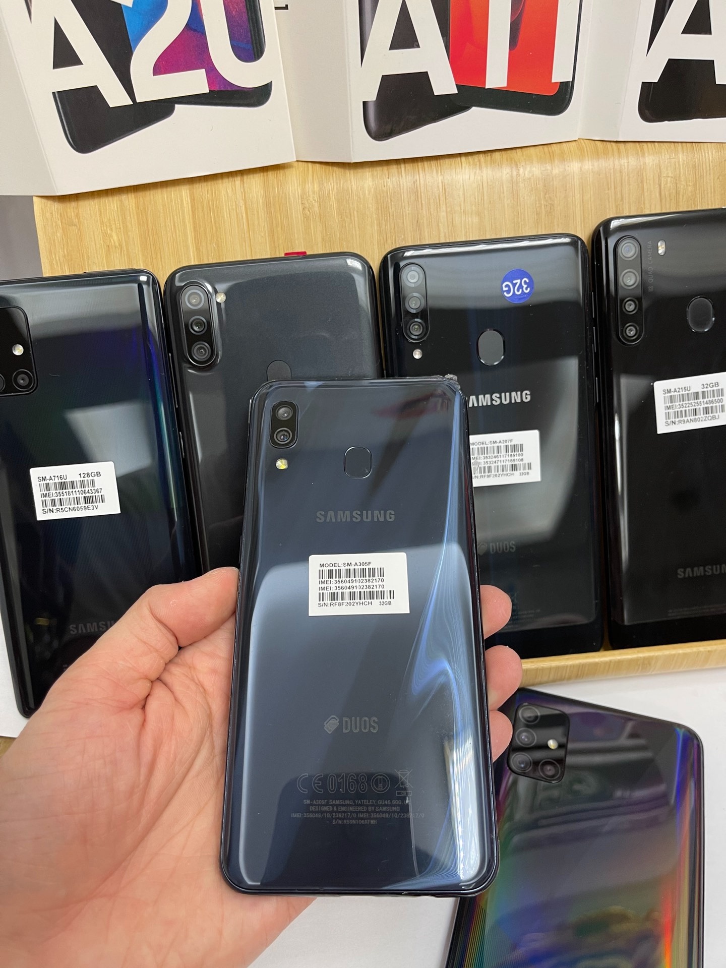 Samsung Galaxy A30 A305F Original Unlocked Dual Sim Card Android Wi-Fi ...