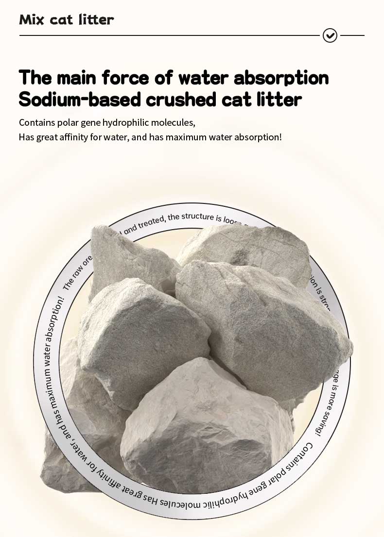 Cat Litter Food Grade Plant Tofu Residue Made Kitty Litter Toilet 6L