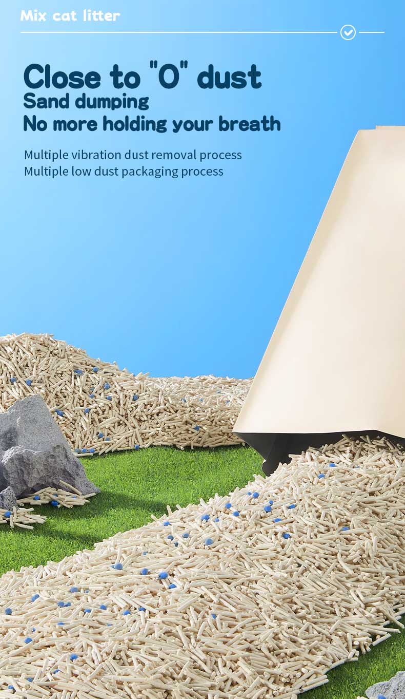 Cat Litter Food Grade Plant Tofu Residue Made Kitty Litter Toilet 6L