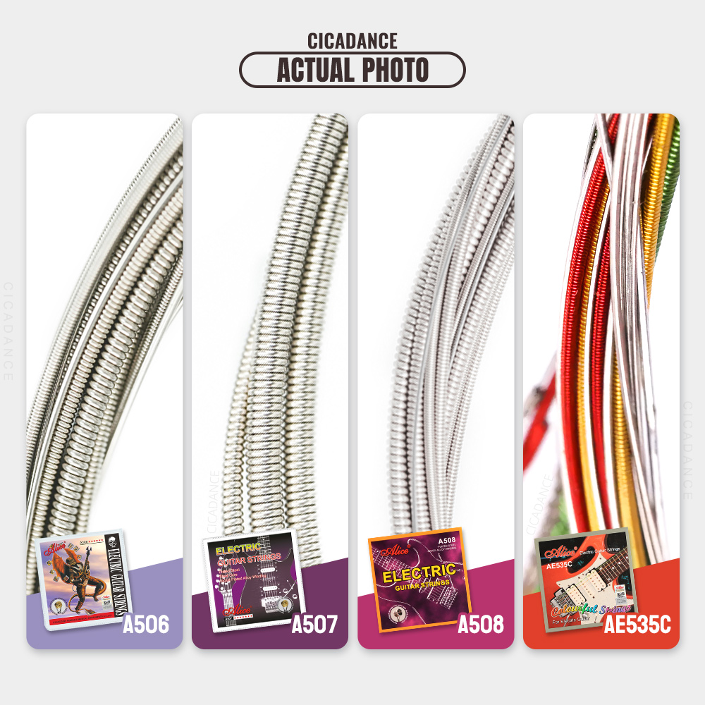Alice Electric Guitar String Multi-Layer Nanocoating Anti-Rust Coated ...
