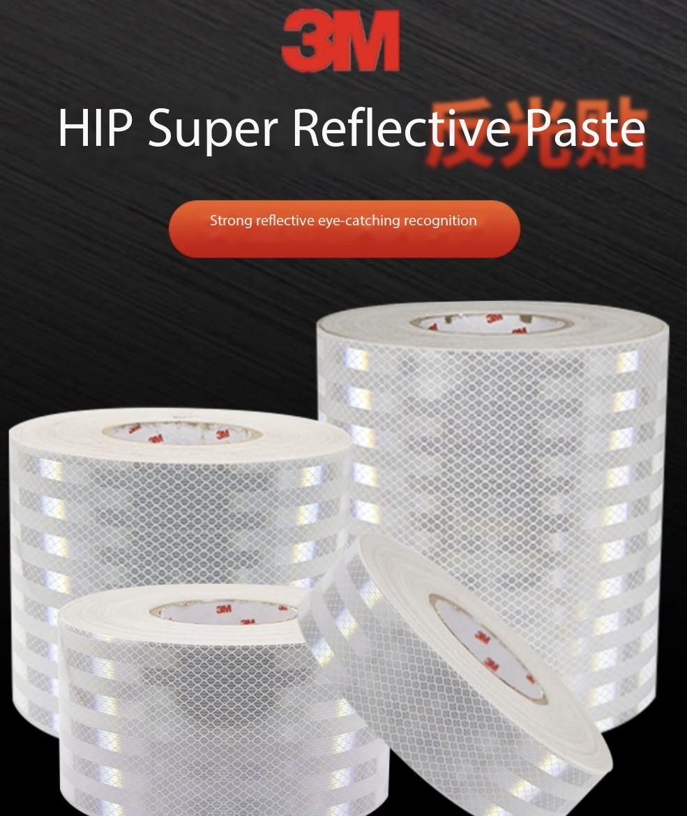 3M 3930 3MHIP Super White Reflective Sticker Reflective Tape 3M3930 ...