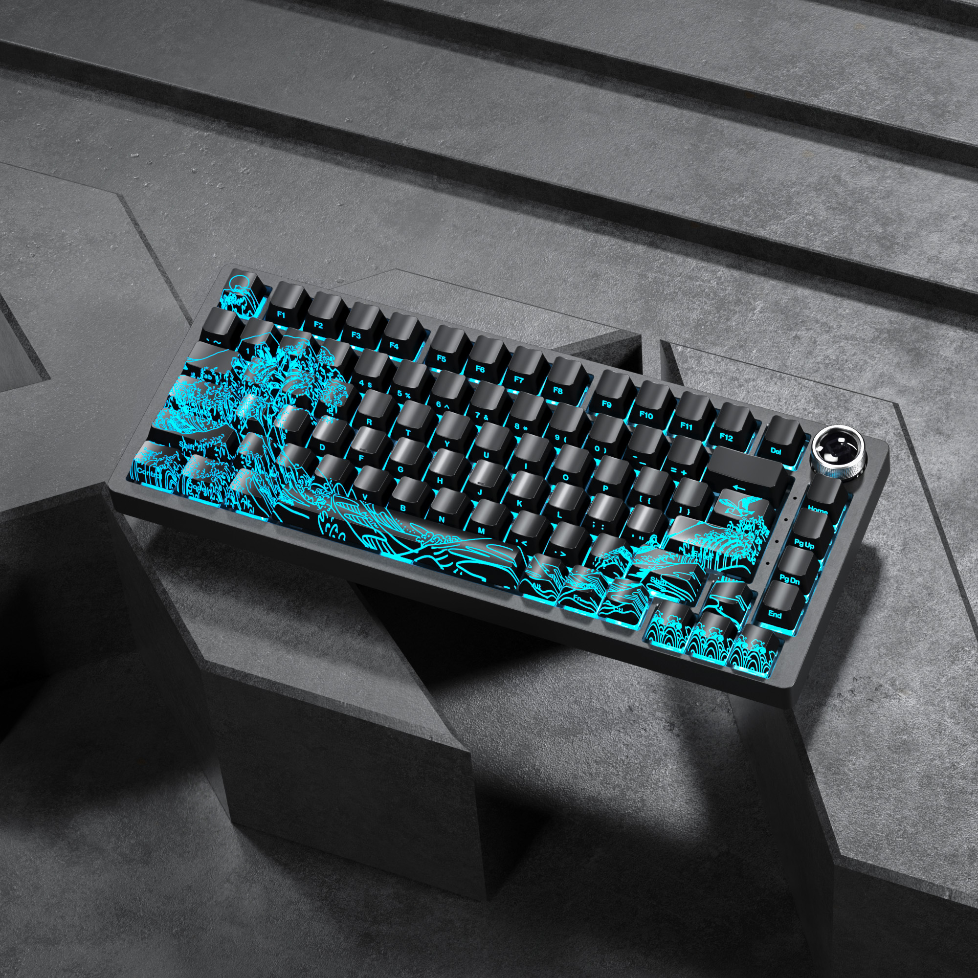 XVX Butterfly Keycaps Set - 21 Tasten Mit RGB Beleuchtung Für MX Switches