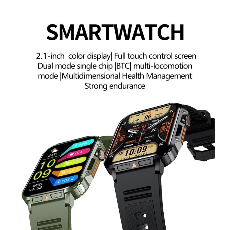 L81 2025 New Smart Watch Full Touch Screen GPS Health Moniter IP68