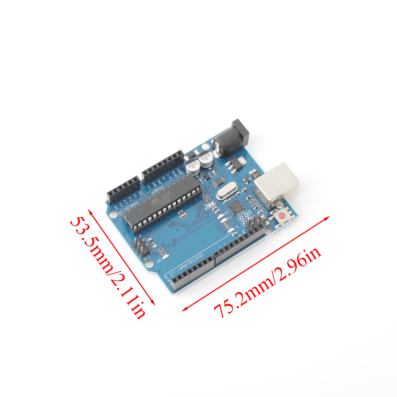 1PCS For UNO R3 ATMEGA328P Arduino Control Board UNO Motherboard ...