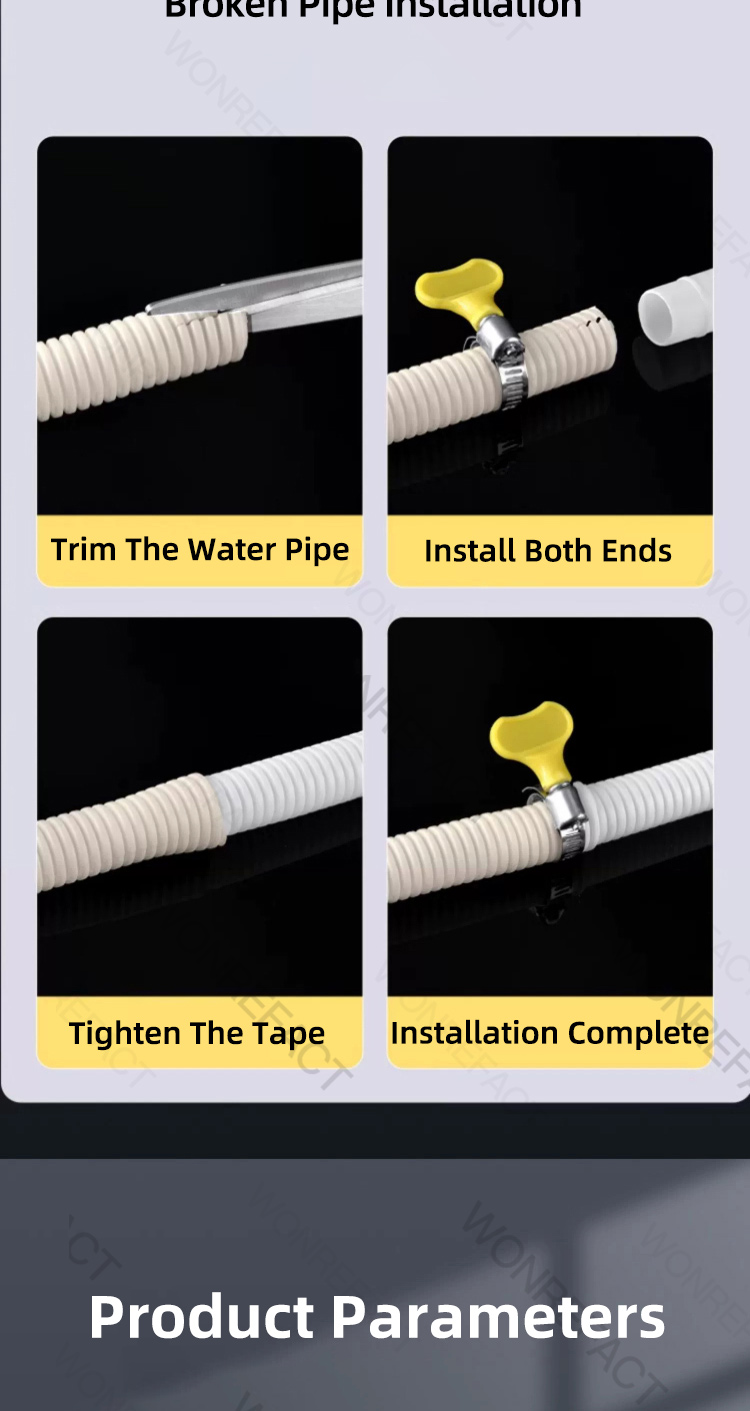 Air Conditioner Drain Extension Tube Washing Machine Drain Hose