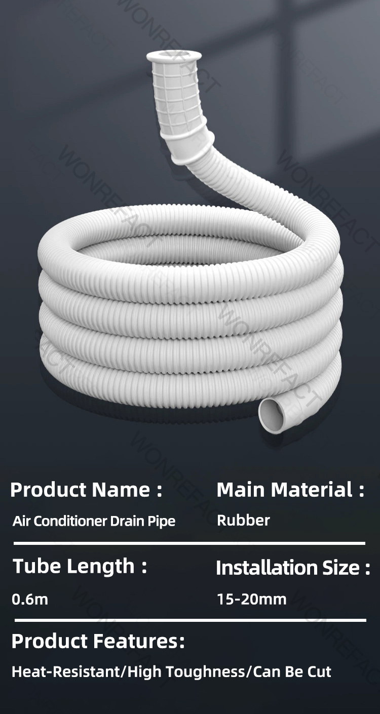 Air Conditioner Drain Extension Tube Washing Machine Drain Hose