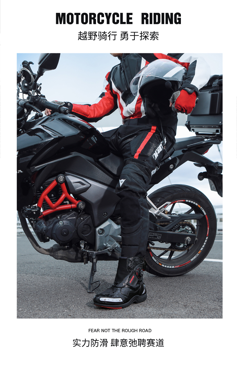 Fast Shipping!High-top Motorcycle Cycling Shoes Men's Cycling Boots ...