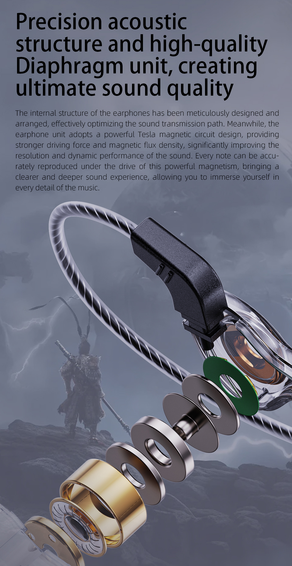 QKZ AK6Ultra InEar Dynamic Earphones Mobile Phone Monitor Earphones