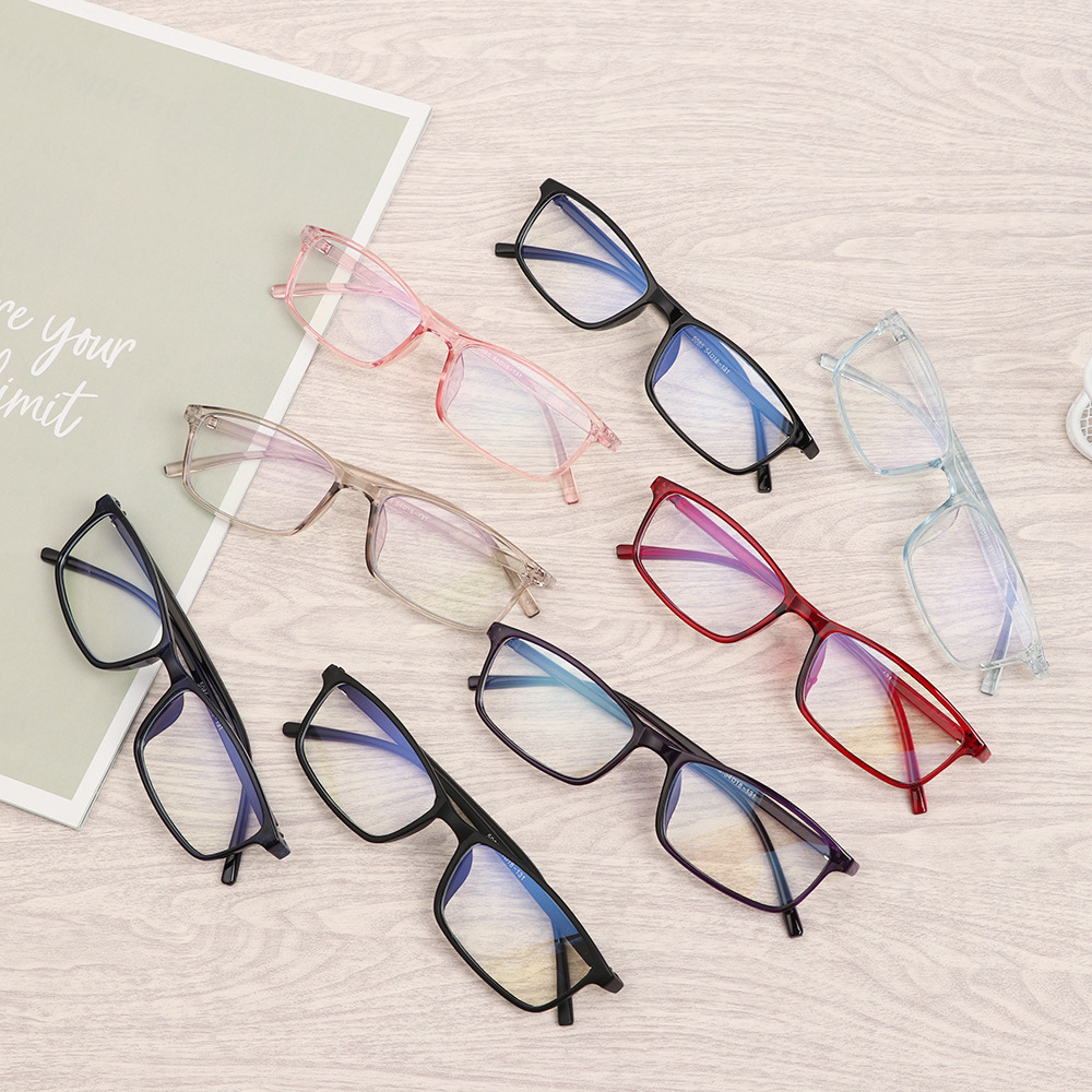 Clear Computer Glasses Round Frame Blue Light Blocking Unisex Optical ...