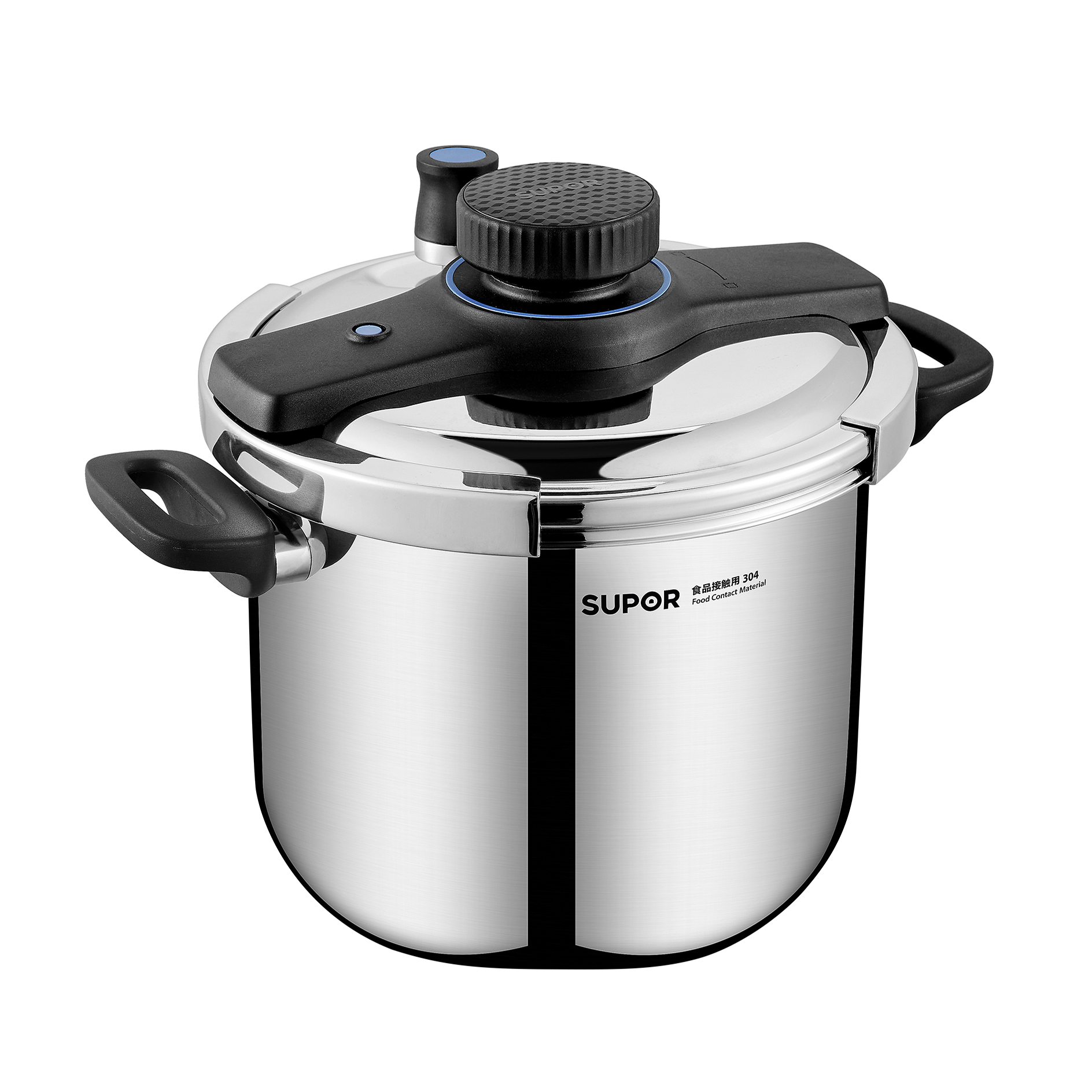 Supor Original 304 Stainless Steel Pressure Cooker Heavy Duty 7.0L ...