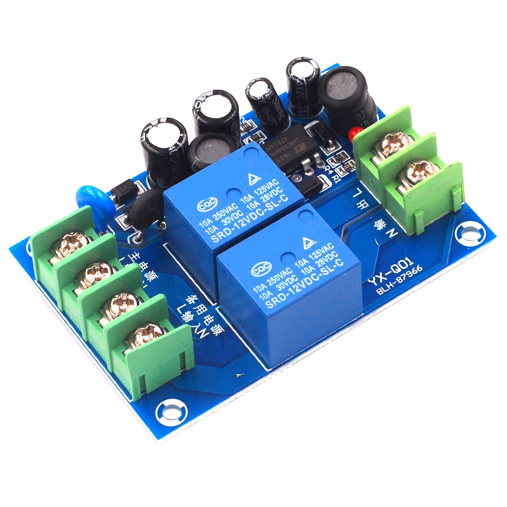 2PCS Power Module Automatic Power Switching Module 85-240V 10A Switch ...
