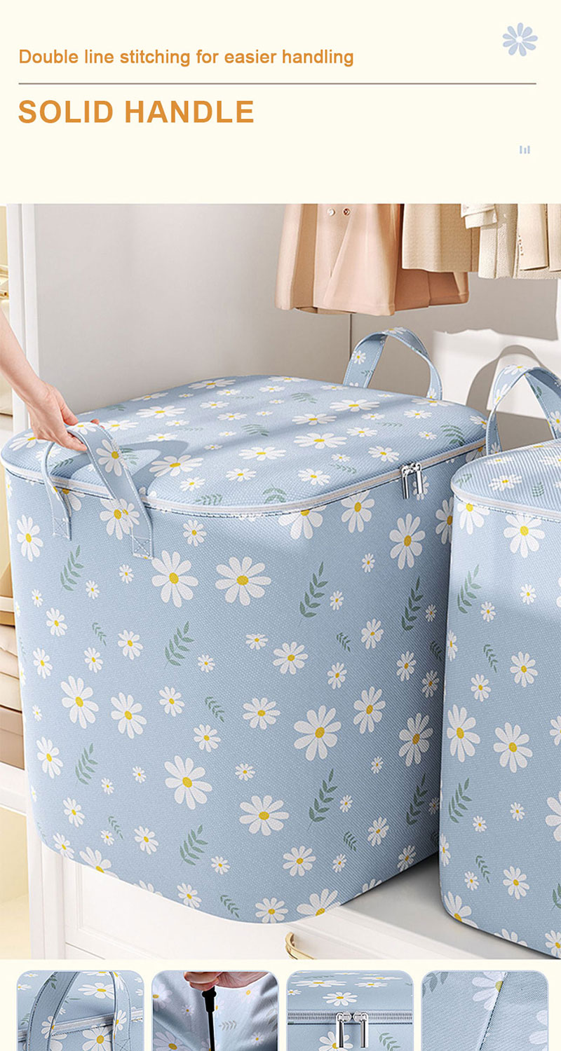 220L Daisy Storage Box For Clothes Foldable Clothes Organize Storage ...