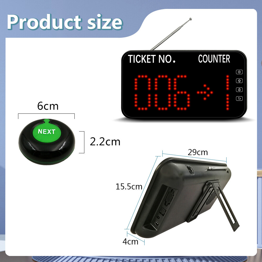 Queueing Number System for Clinic Kitchen Office Consult Room Counter ...