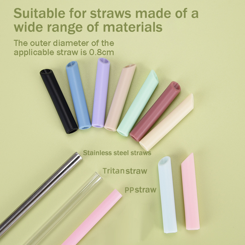 Silicone Straw Conversion Head Foldable Simple Portable Cute Suitable ...