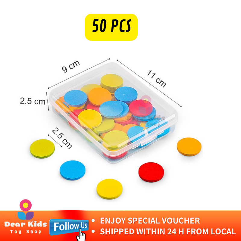 Kids Educational Toys Building Blocks Wooden Square Cubes DIY Stacking ...