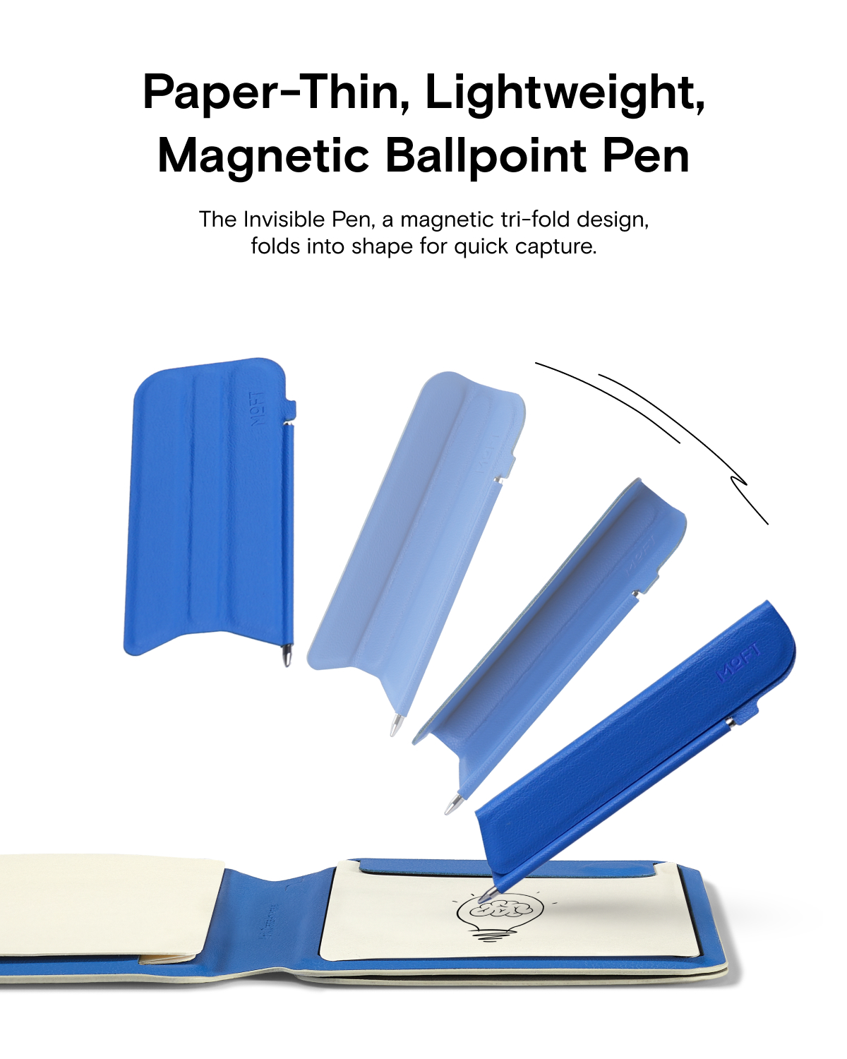 MOFT Invisible Pen & Notepad--Snap Flow Accessories | Shopee Philippines