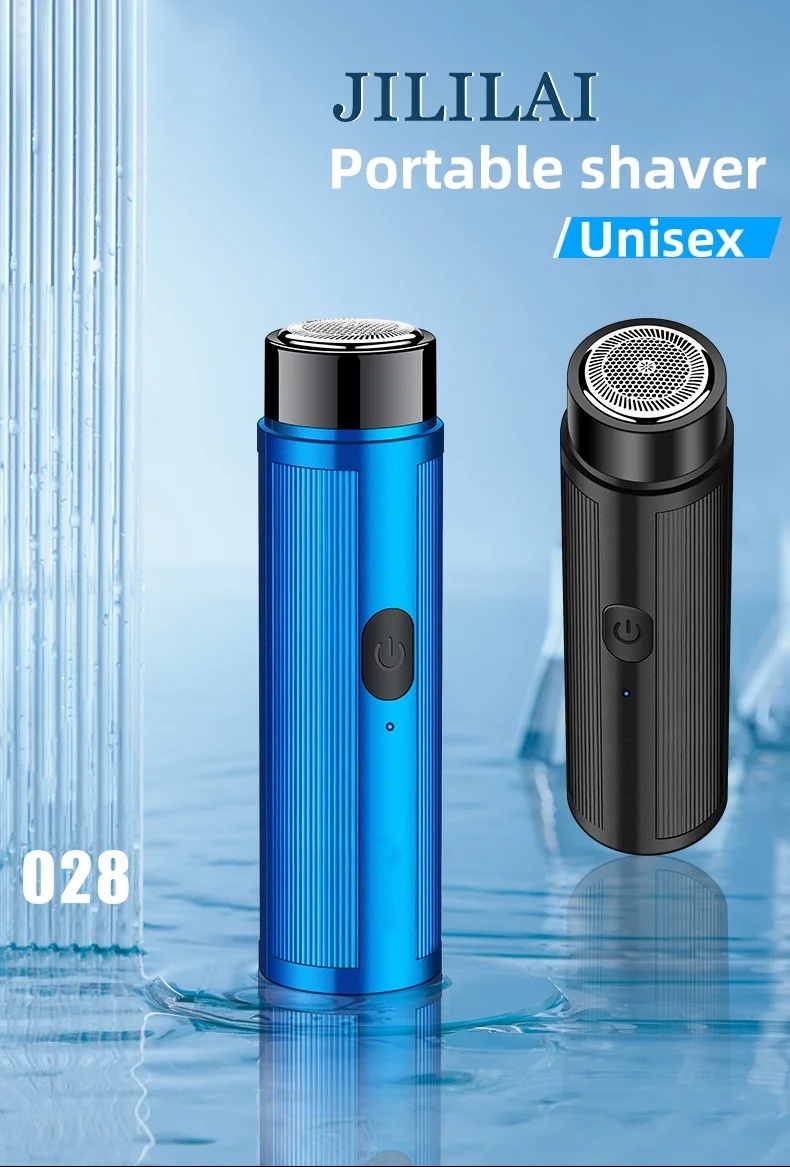 Portable Mini Electric Shaver Washable Beard Trimmer Men Shaver Razor ...