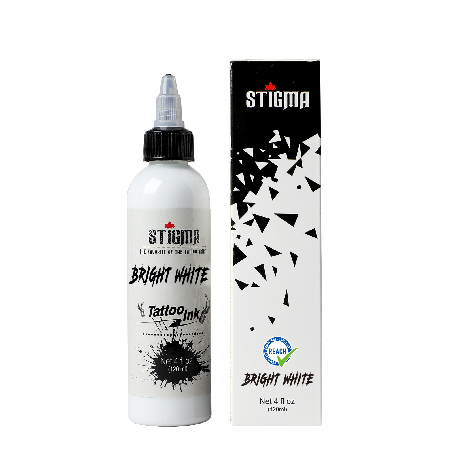 STIGMA 120ml Permanent Tattoo Ink Safety Makeup Eyebrow Hair Pigments ...