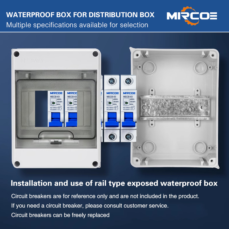 Waterproof distribution box, air switch box, charging pile protection ...
