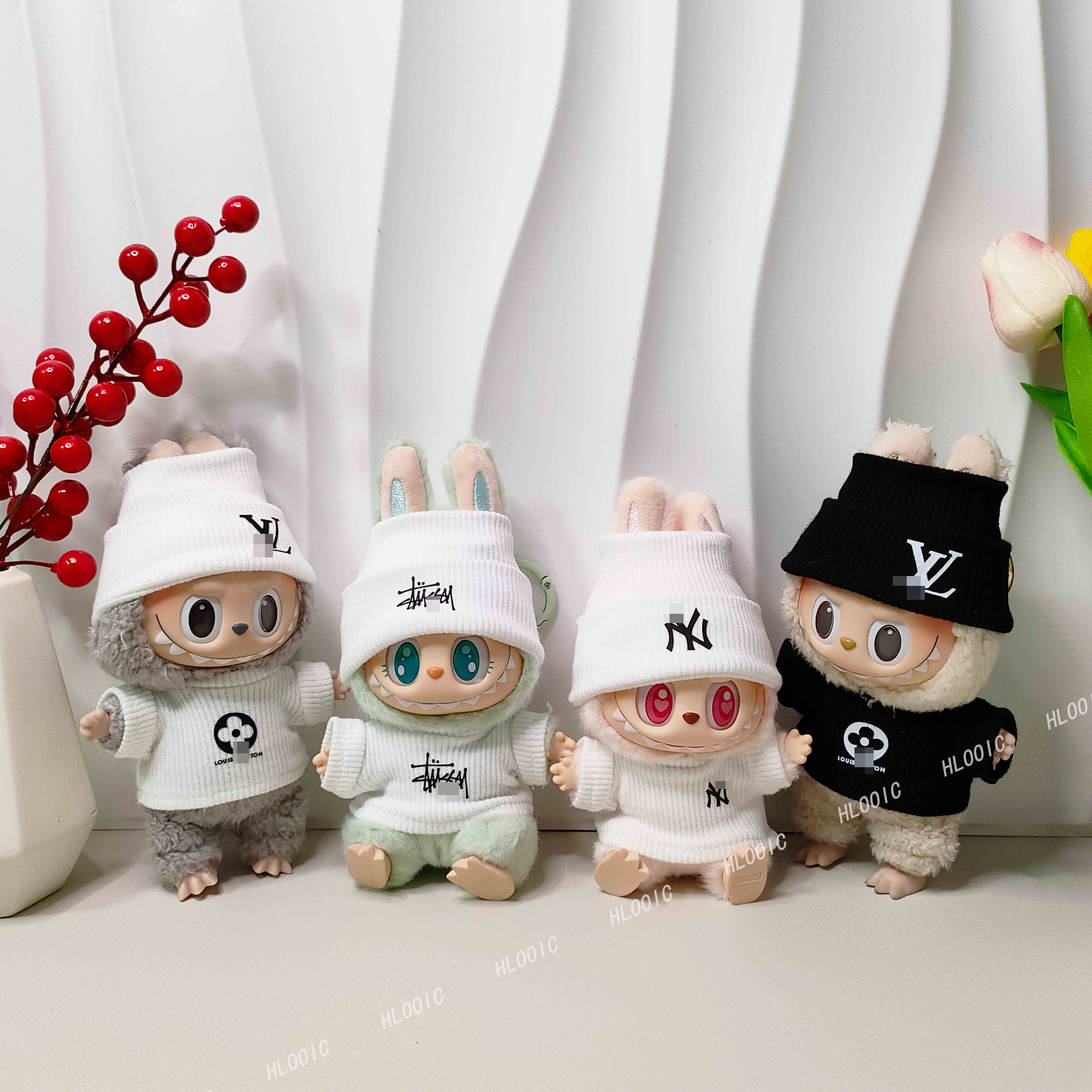 15cm 17cm Labubu Clothes Hat Bag Skirt Labubu V1 V2 V3 Little Milan Cn 11134208 7ras8