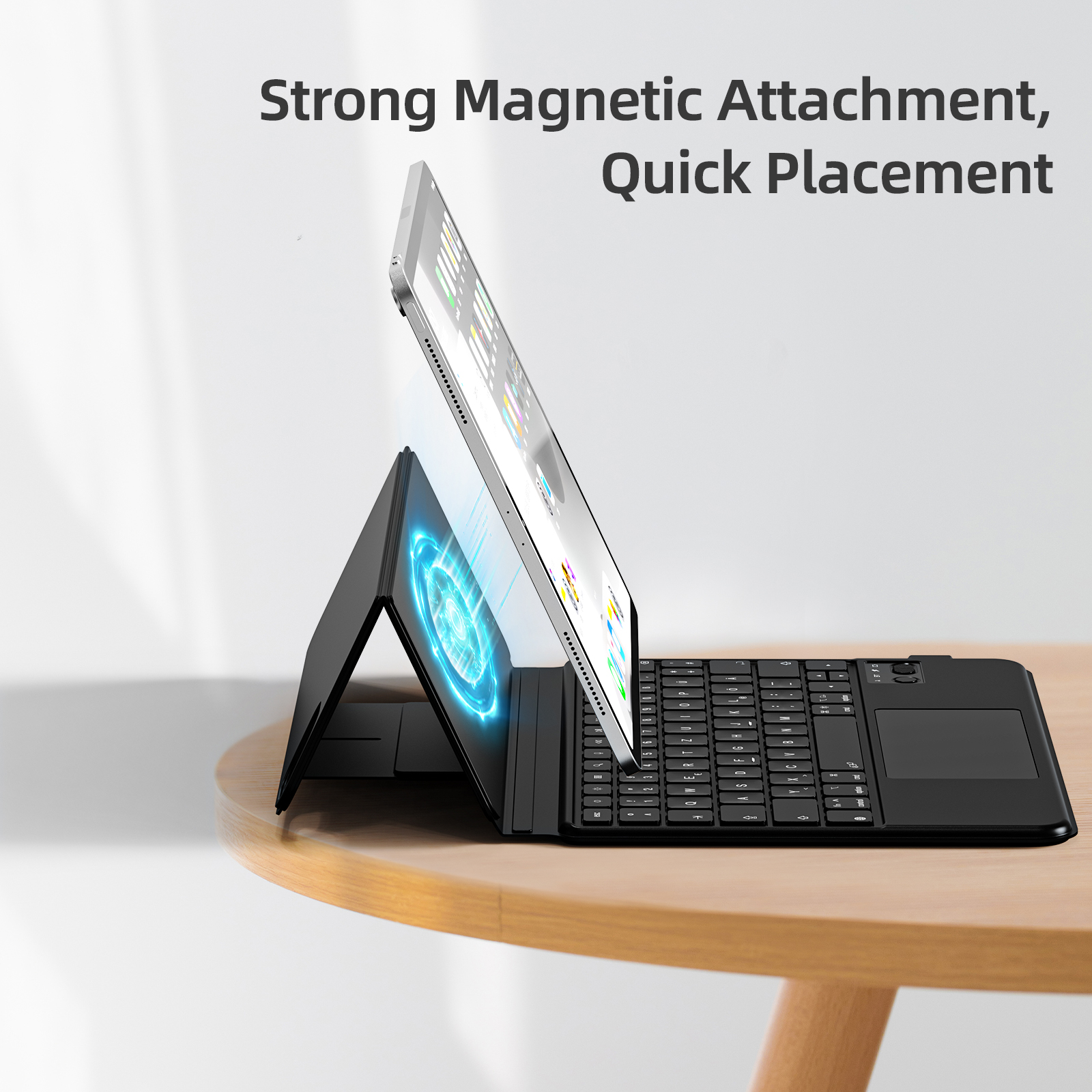 GOOJODOQ Magic Keyboard Case for ipad Air 6 5 4 10th Gen Pro 11 ...
