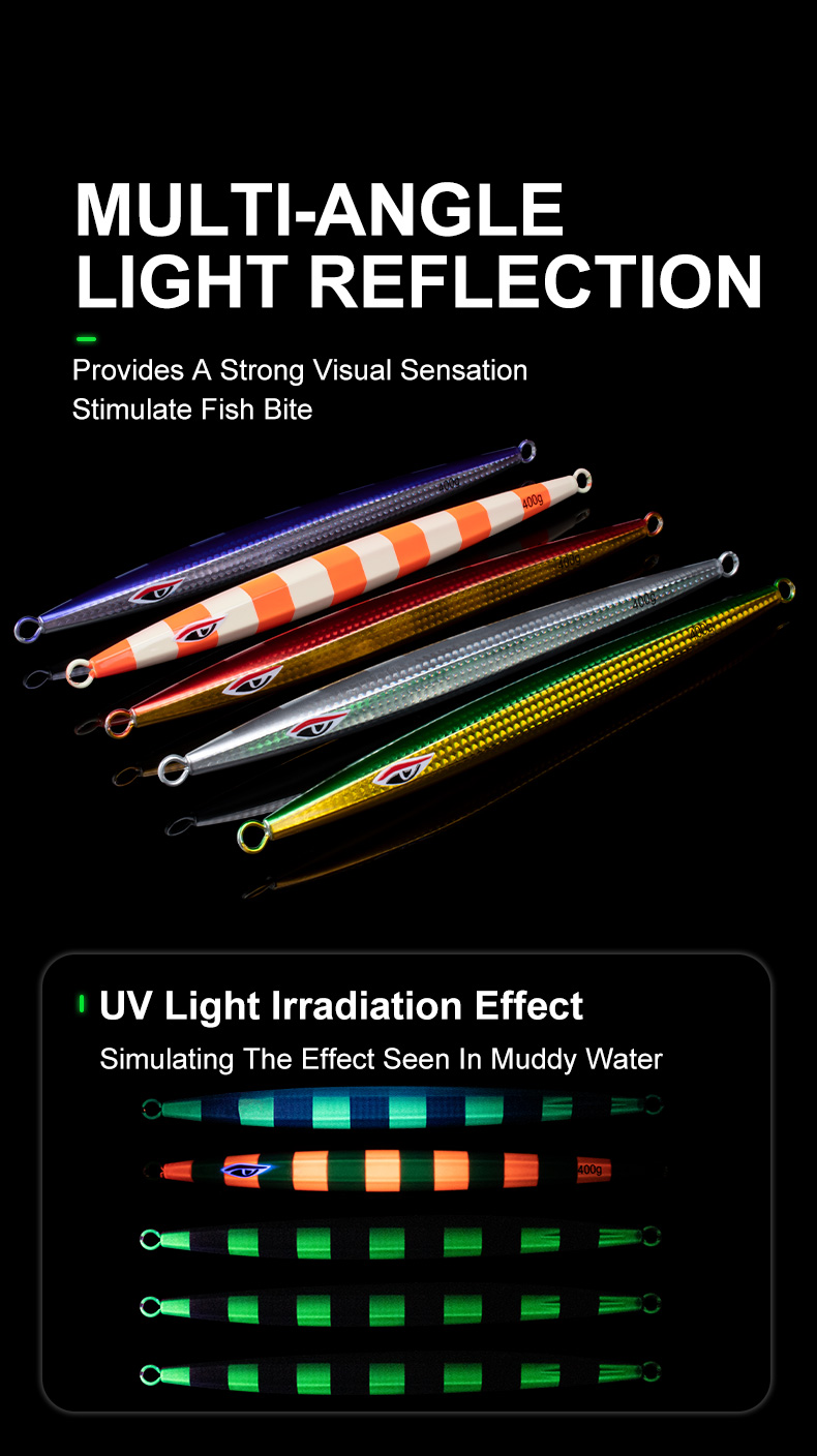 TEASER【J115】500g 600g 700g Speed Jig Lure For Sea Fishing Lure Slow ...