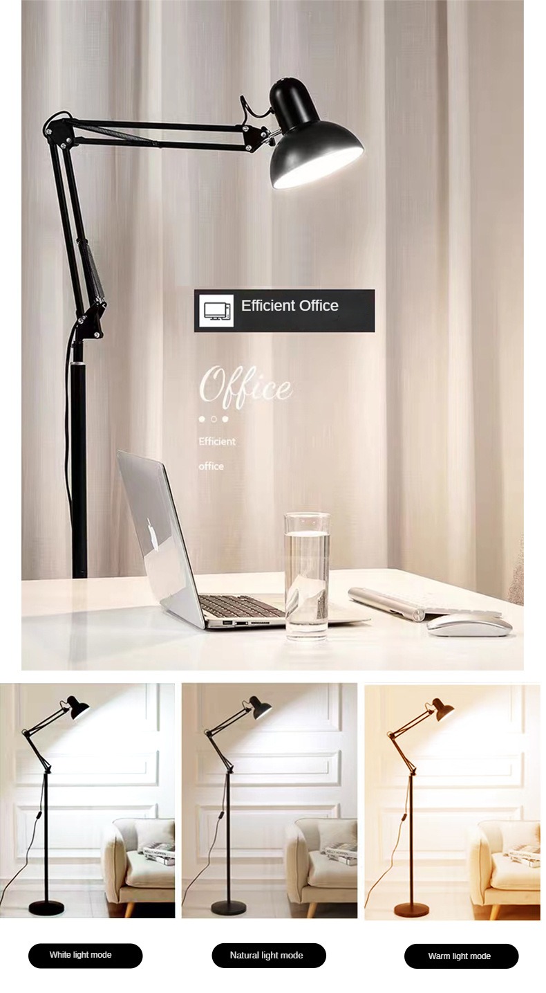 Adjustable rotation 360°LED reading light study night light Bedroom ...