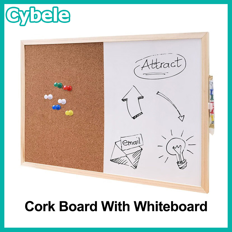 Cork Board With Whiteboard - Perfect for Office and School Use | Shopee ...