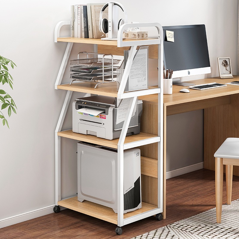 Office storage rack 3/4 layer printer bracket chassis office furniture ...
