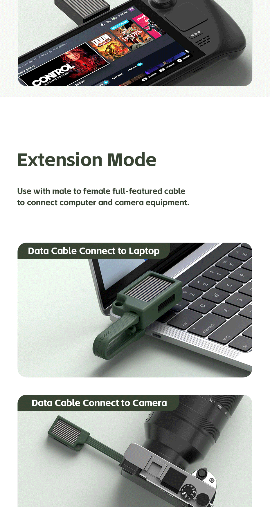 Hagibis Alloggiamento SSD, stile cartella USB 3.2 Gen2 10Gbps a NVMe PCI-E M .2 SSD Case, M.2 custodia per disco rigido esterno per MacBook, laptop, iPad, Android, iPhone 17 Pro Max (giallo 2230-2280