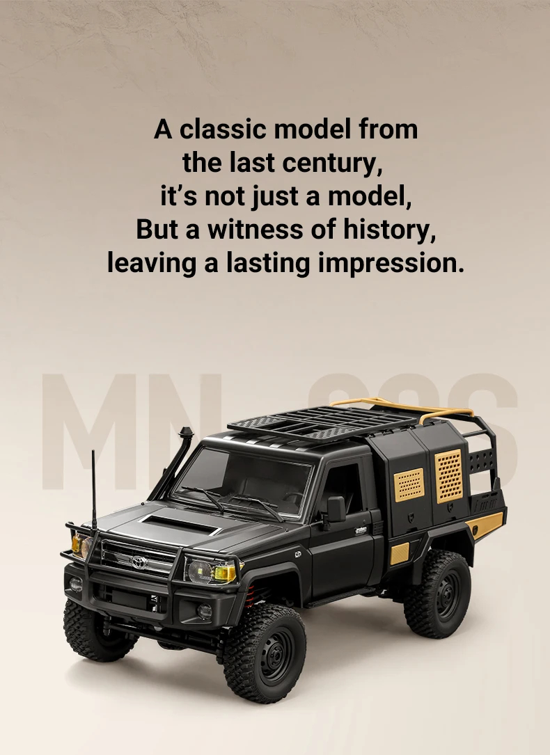 MN82 1:12 RTR 4WD Off-Road RC Truck – 2.4G, Full Scale, Ready To Run
