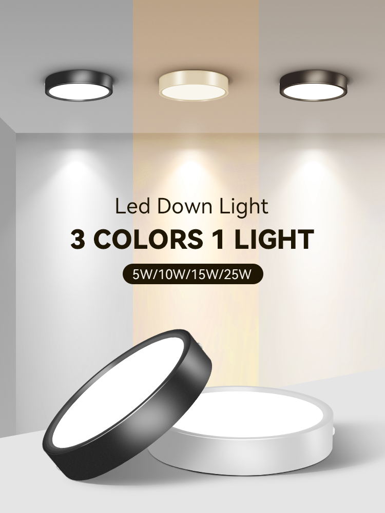 Pin Light Led Downlight lighting Ceiling Lamp 3 Colors Spotlight ...