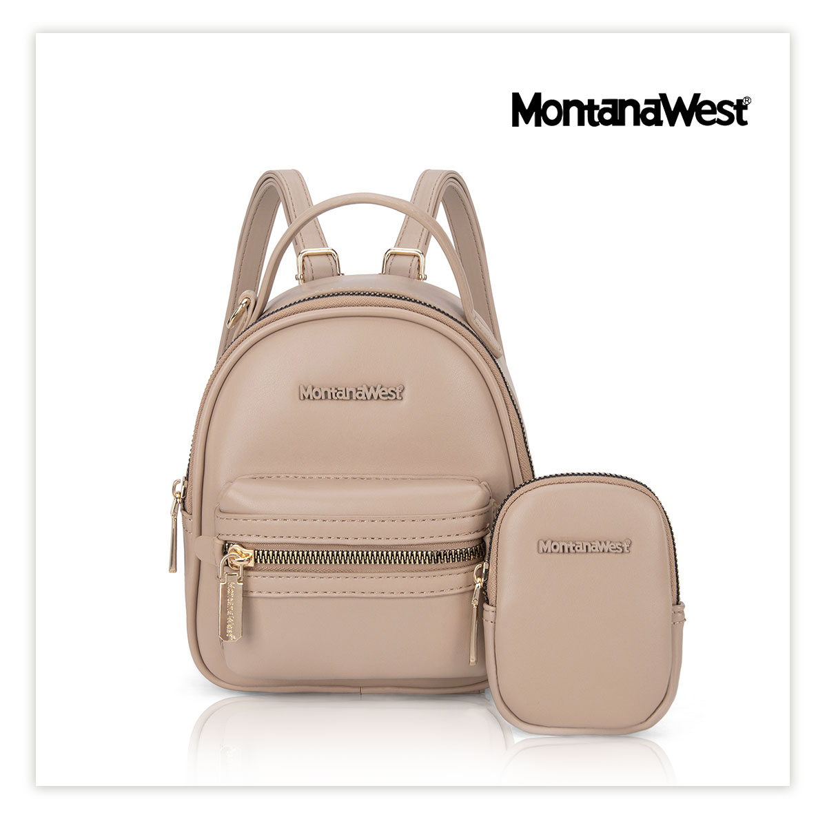 Carhartt Backpack Montana West Wrangler Quilted Backpack Purse For Women -  Waterproof, Medium Navy Casual/Travel Backpack Canvas Backpack