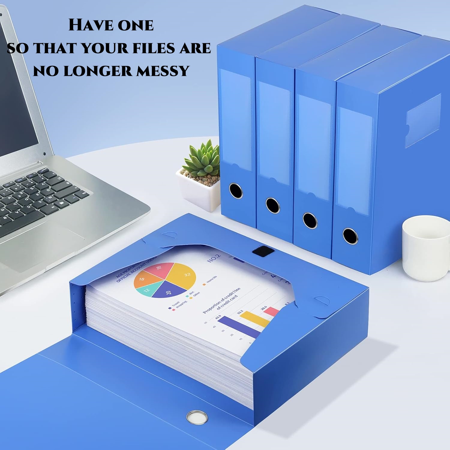 Long File Organizer Paper Organizer Document Organizer File Box Bond ...