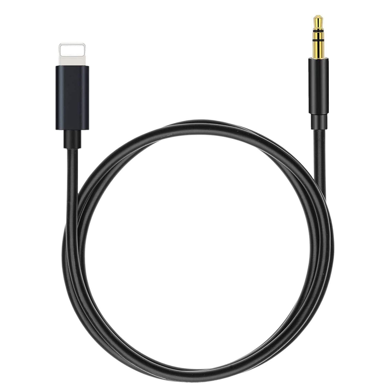 Aux Cable for iPhone, 3.3 Feet (1.0 Meter), Headphone Jack Adapter Plug ...