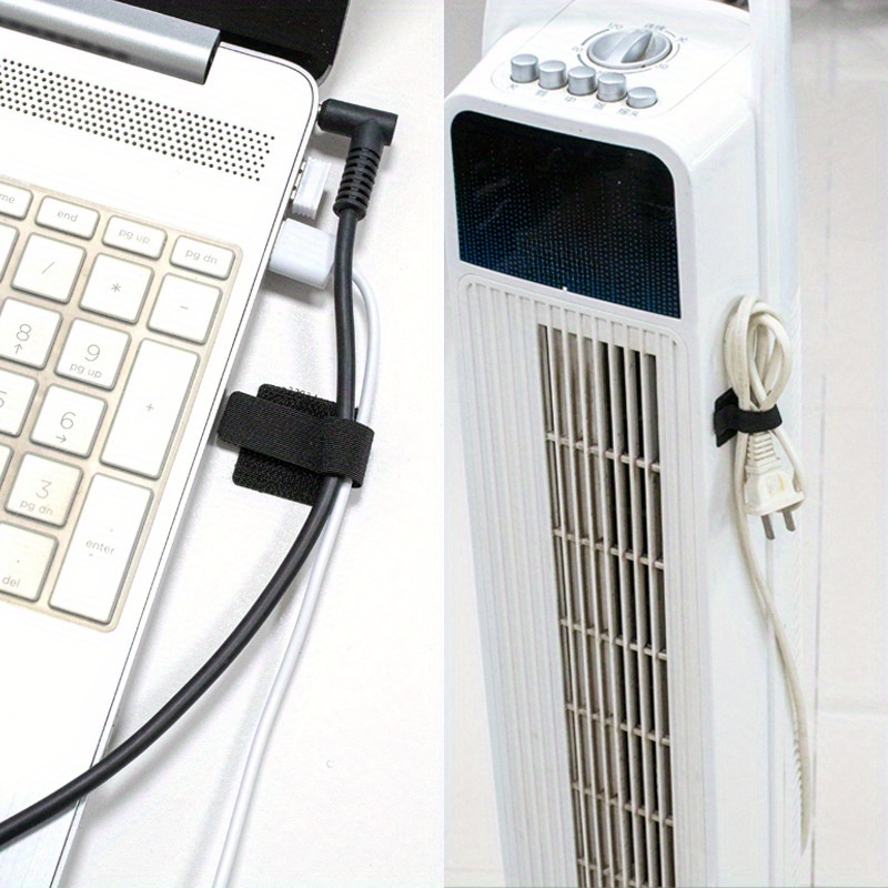20 Wire Data Cable Storage, Velcro Straps, Computer Cable Harness Ties ...