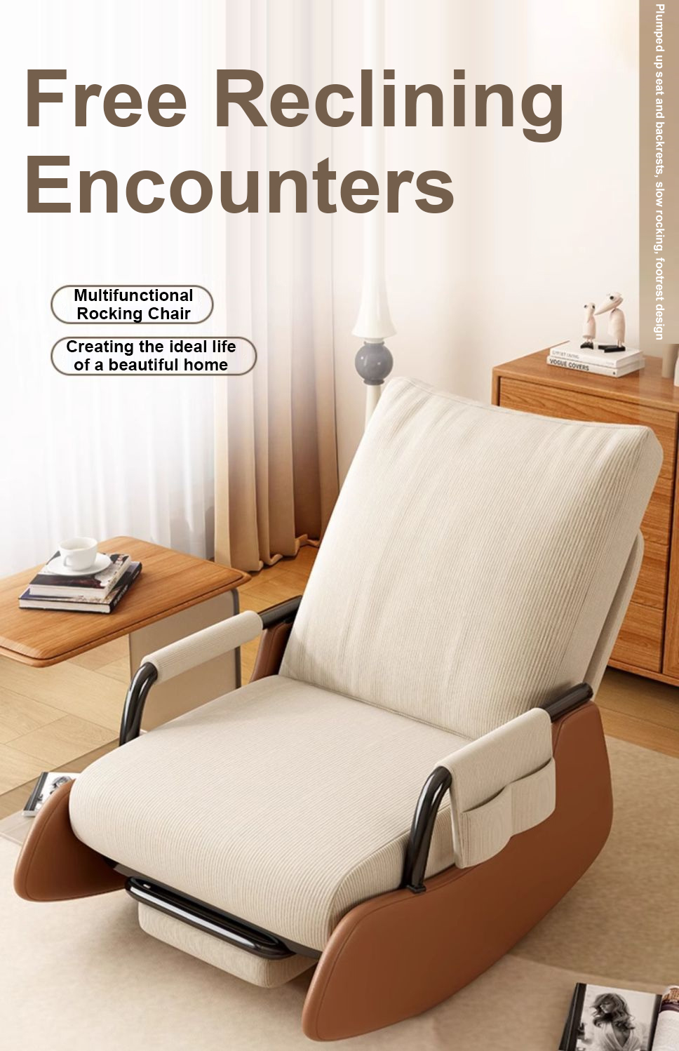 XCGAME Lying or sleeping rocking chair casual lazy person small sofa ...