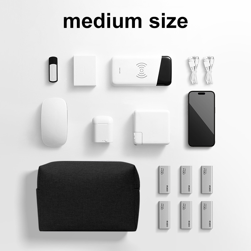 BUBM Large Capacity Power Storage Bag Travel Digital Organizer Pouch ...