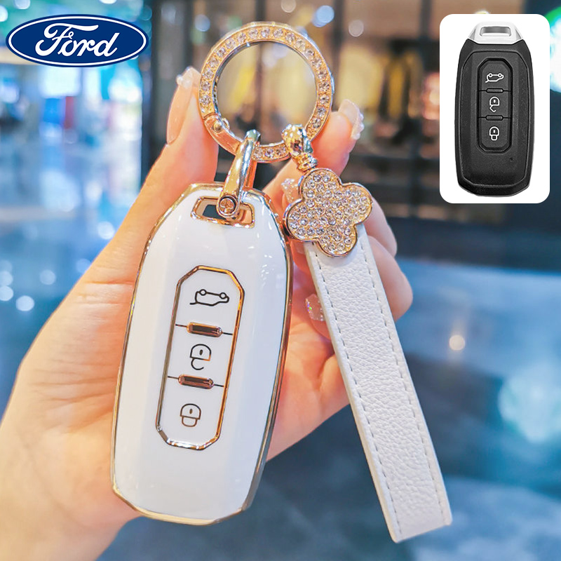 Ford car smart key box cover Suitable For Ford Territory TPU car bow ...