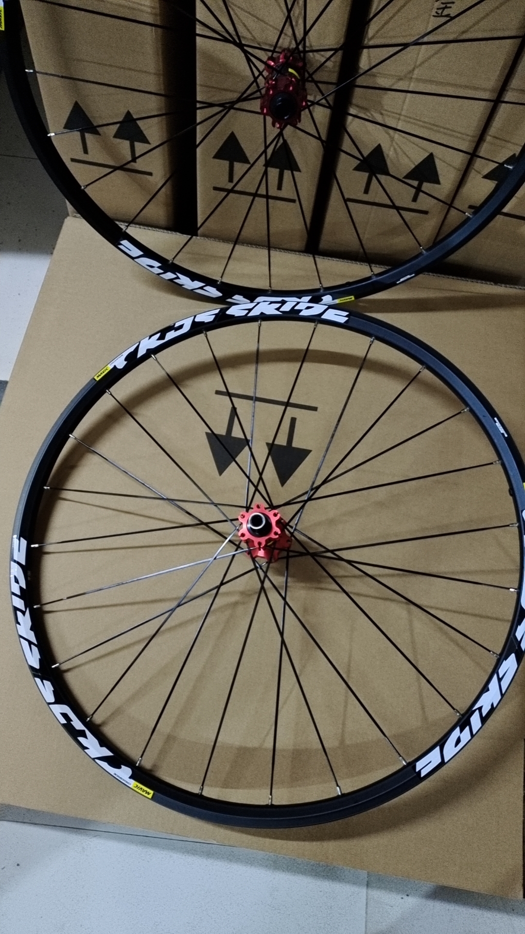 CROSSRIDE 26 27.5 29 inch Mountain wheelset Disc Brake 24 Holes Thru ...