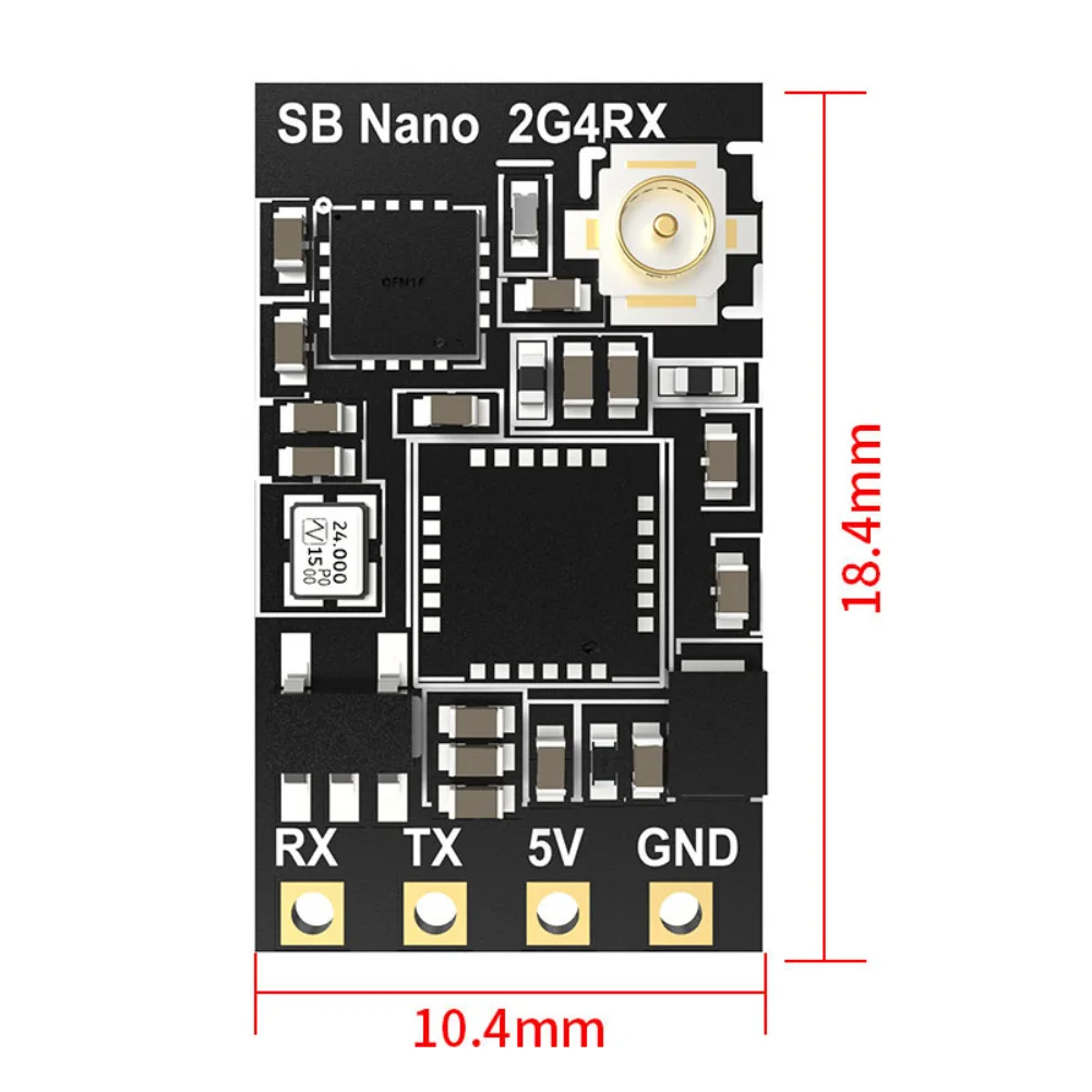 SpeedyBee Nano 2.4GHz / 915MHz ExpressLRS ELRS Receiver for FPV ...